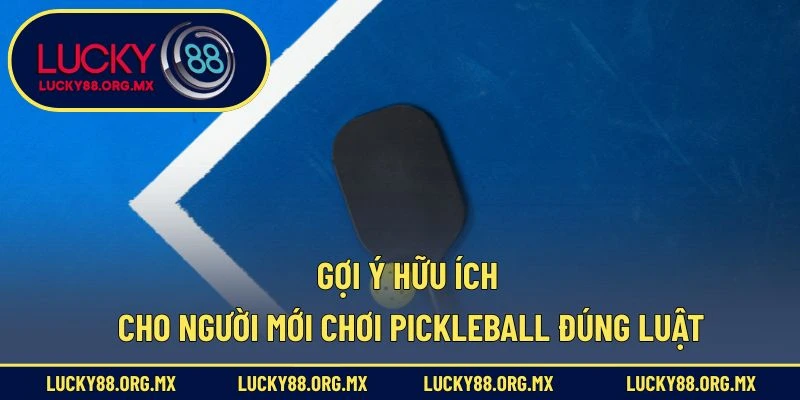 Gợi ý hữu ích cho người mới chơi Pickleball đúng luật