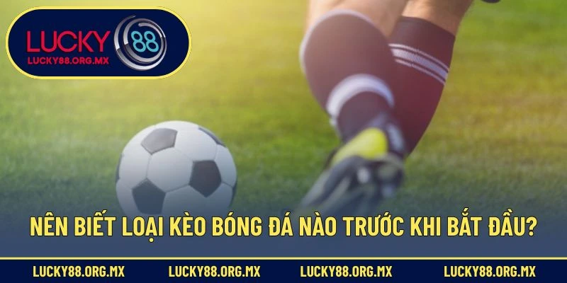 Nên biết loại kèo bóng đá  nào trước khi bắt đầu?